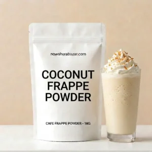 Coconut Frappe Powder by Nowshera Bazar tropical cafe blend pack