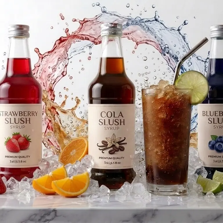 Premium slush syrups in Pakistan from Nowshera Bazar