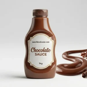 Dark Chocolate Sauce bottle for coffee and desserts by Nowshera Bazar